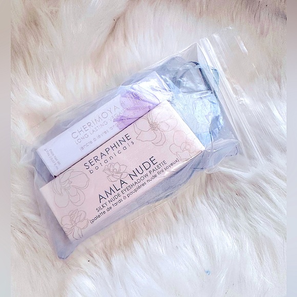 SERAPHINE’S Botanicals [2pc Cherimoya+Fig Lasting Lip Satin+Silky Nude Shadow’s] - Picture 8 of 16